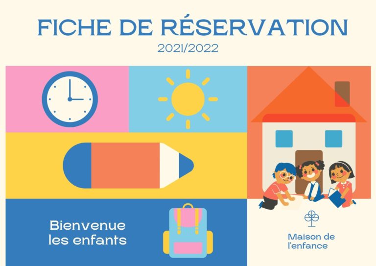 Fiche de réservation