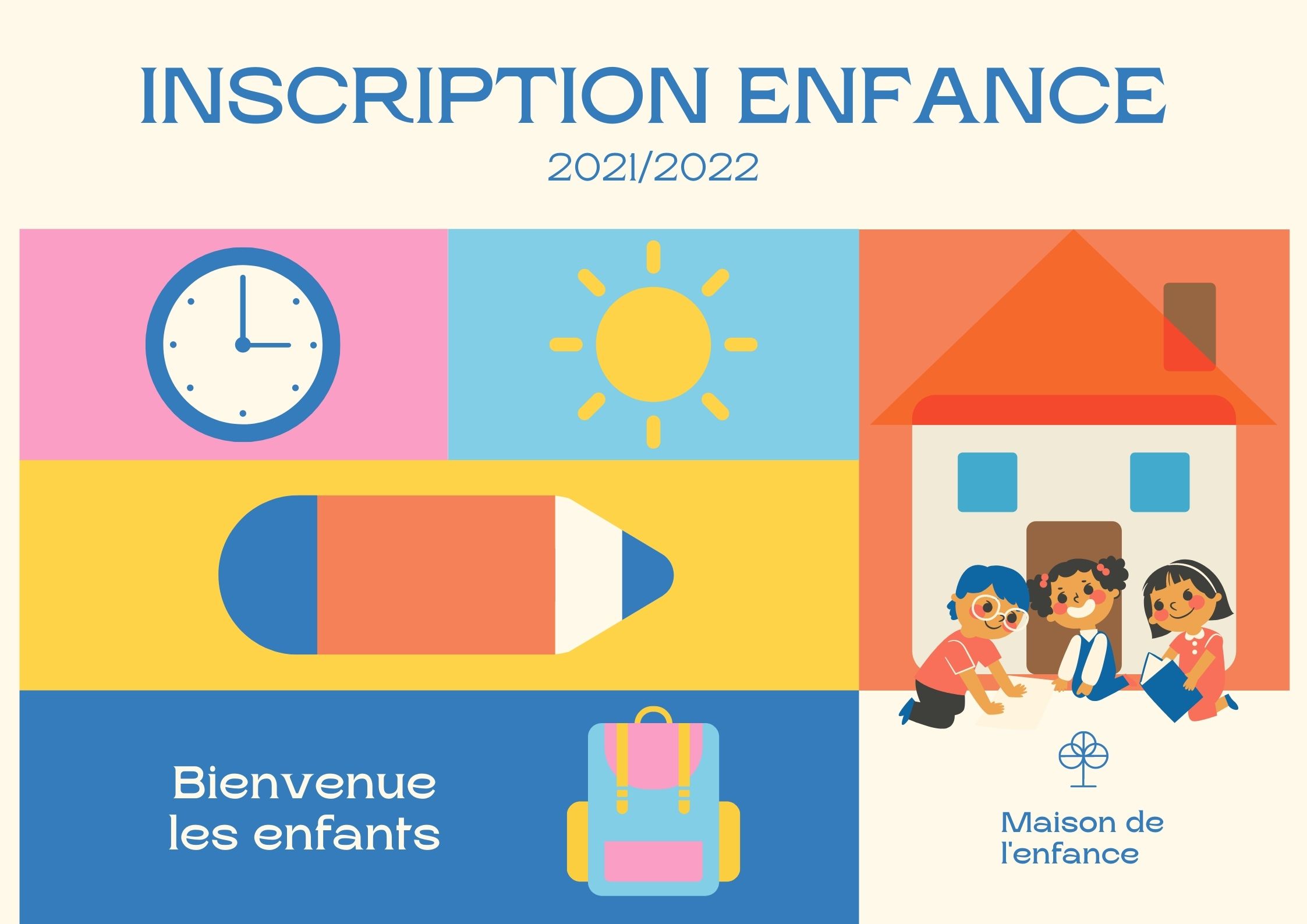 Lire la suite à propos de l’article Inscription Enfance 2021-2022