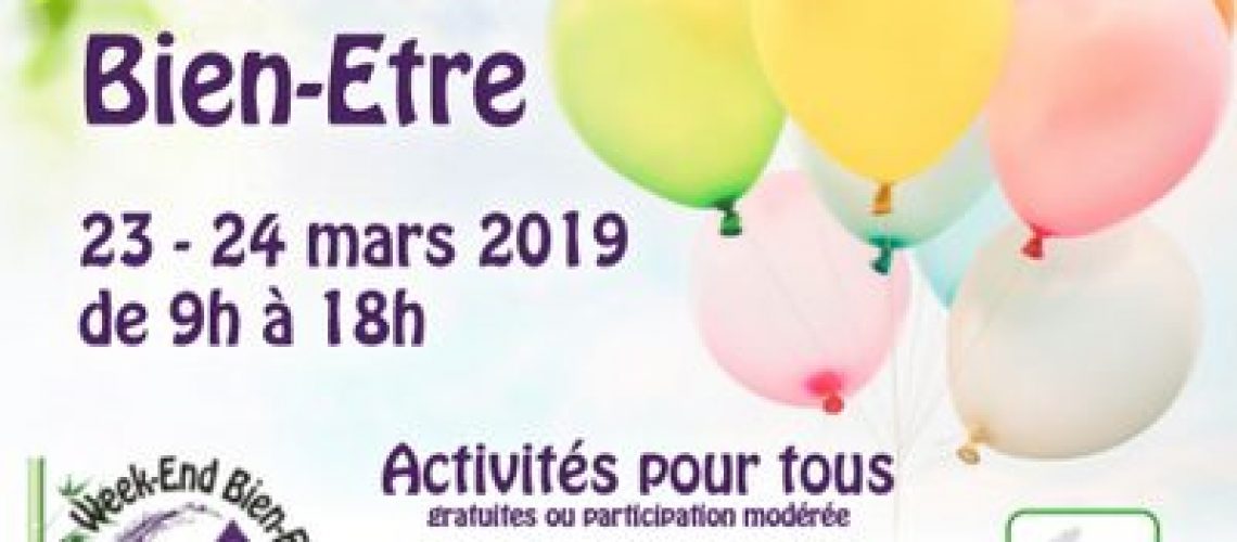Week-end bien-etre 2018